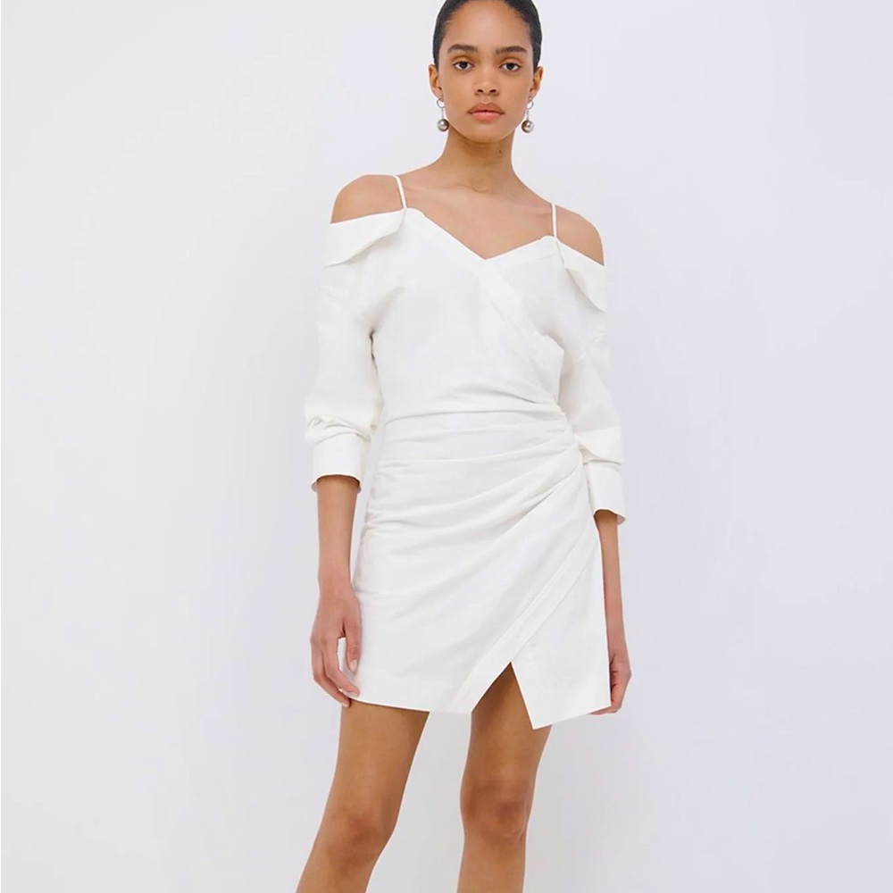 Monrow Mini Shirt Dress - Sim Khai